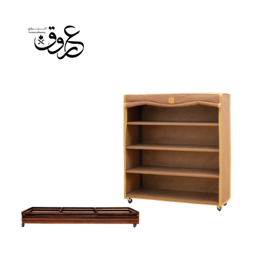 دولاب تخزين جودة كوري مقاوم للماء والحرارة لون بني...