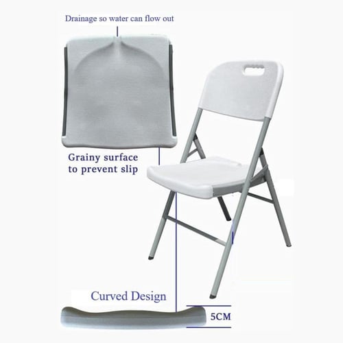 مجموعة مكونة من 4 كراسي - للحفلات والحدائق والرحلا...