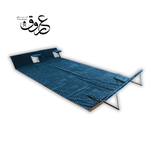 جلسة ديوانية أرضية مع تكاية حديد بتصميم تراثي - 34...