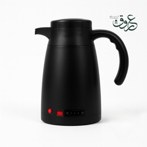 غلاية ماء كهربائية للسيارة 12V/24V سعة 1.2 لتر - ل...