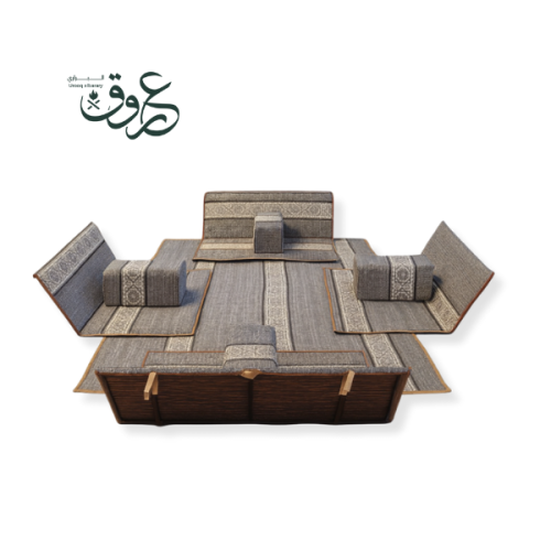 جلسة أرضية مريحة بتصميم خفيف وسهل الطي القماش عالي...