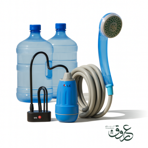 دش وشطاف المسافر المطوّر للرحلات والتخييم IP3039 –...