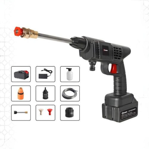 غسالة ضغط كهربائية لاسلكية محمولة باليد مع بطارية...