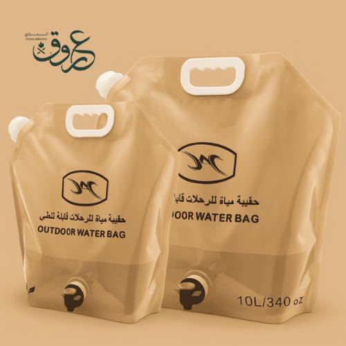 حقيبة مياه قابلة للطي للرحلات سعة 10 لتر