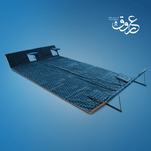 جلسة ديوانية أرضية مع تكاية حديد بتصميم تراثي - 34...