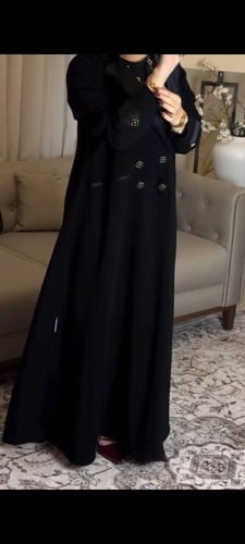بليزر قماش سيراميك سواده فاحم مع بطانه