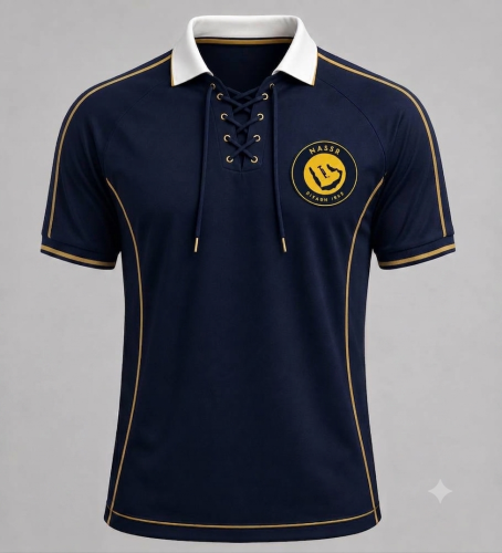 Al-Nasr classic T-shirt – half sleeve navy color t...