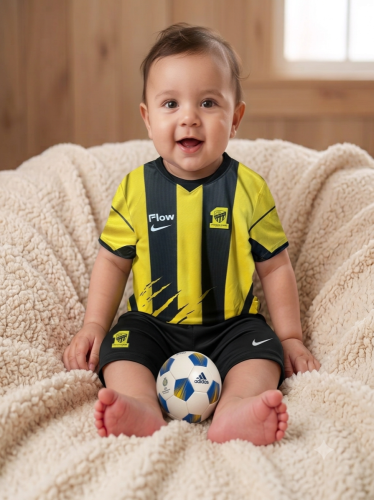 طقم اطفال نادي الاتحاد 2027