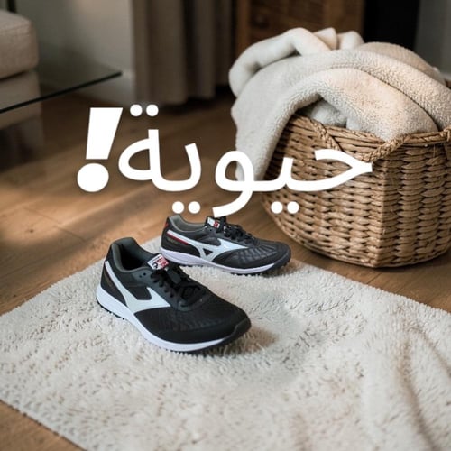 حذاء كرة قدم صالات (Indoor) بتصميم كلاسيكي أنيق �