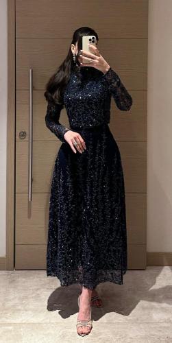 فستان سهره طقم قطعيتن