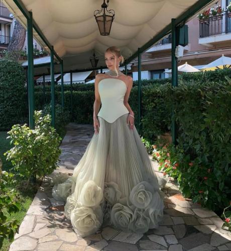 فستان سهره طويل