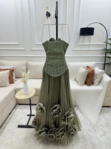 فستان سهره طويل