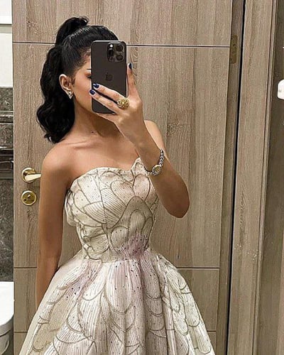 فستان سهرة طويل