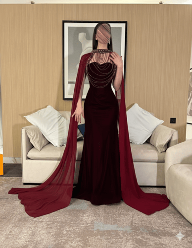 فستان سهره باربي تطريز يدوي