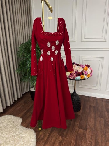 فستان سهره جوخ 4 الوان