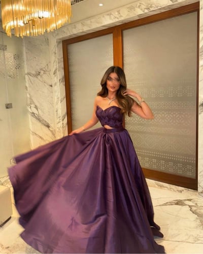 فستان سهرة لونين