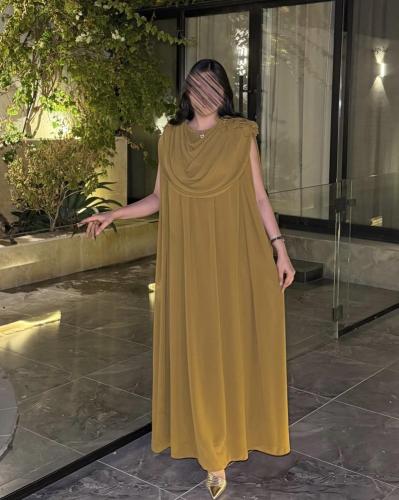 فستان سهره ناعم شيفون