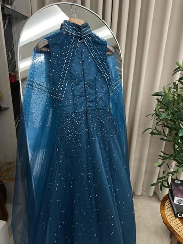 فستان سهرة تل