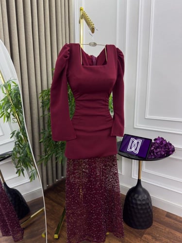 فستانه سهره باربي تطريز كلفه