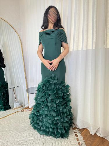 فستان سهره طويل لونين