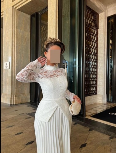 فستان ناعم باربي دانتيل كسرات