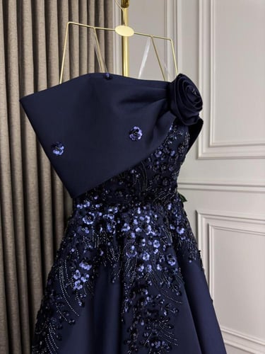 فستان سهرة راقي شك