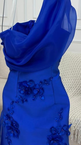 فستان سهرة ورود بارزه با 4 الوان