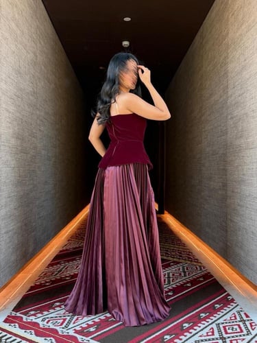 فستان سهرة خوج كسرات