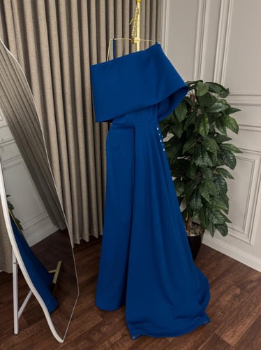 فستان أصفر سهرة خامة باربي