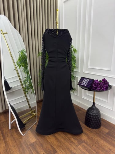 فستان سهره باربي اسود