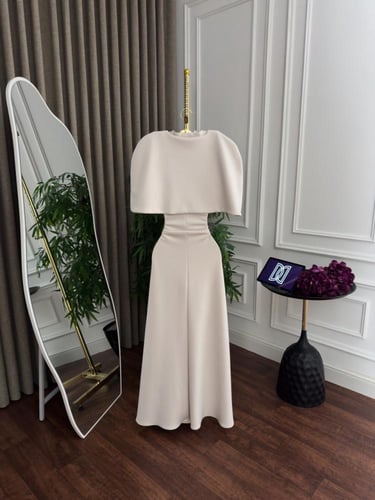 فستان ناعم اوف شولدر انيق