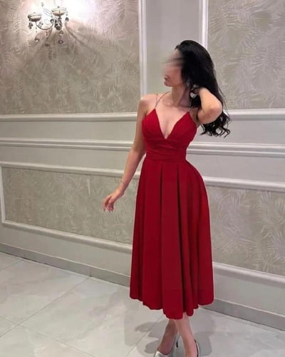 فستان ناعم انيق