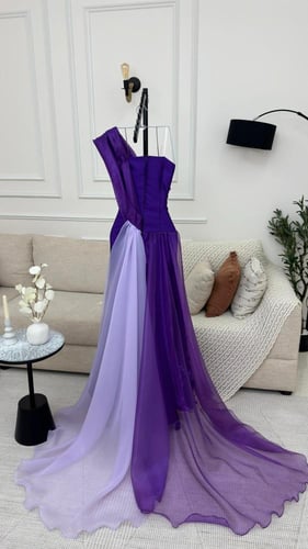 فستان سهرة ورود بارزه با 4 الوان