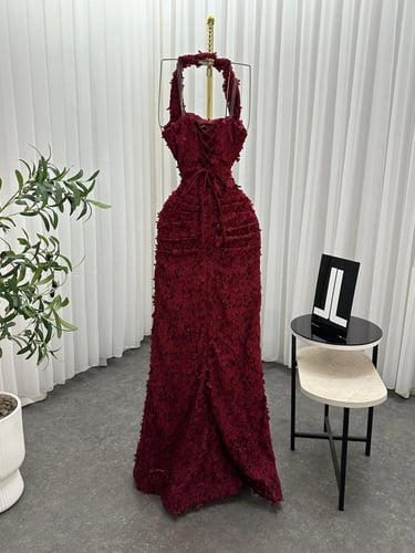 فستان سهره دانتيل مورد