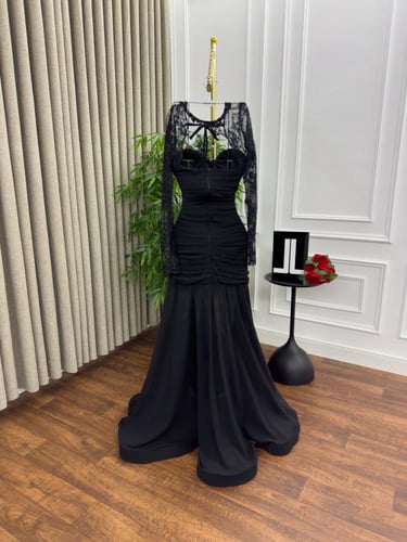 فستان سهره جورجيت دانتيل لونين