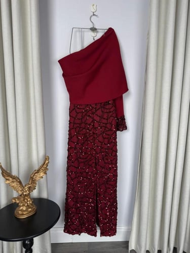 فستان سهره باربي بالون البرغندي