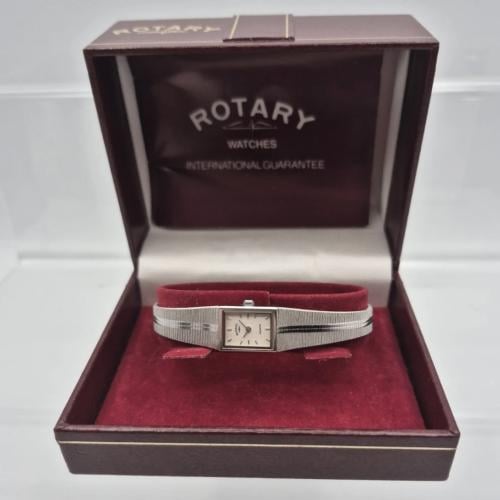 ساعة فنتج – Rotary 3231 Silver Elegance