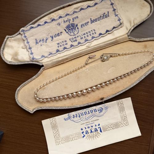 Lotus Pearls 1961 – Timeless Grace Necklace