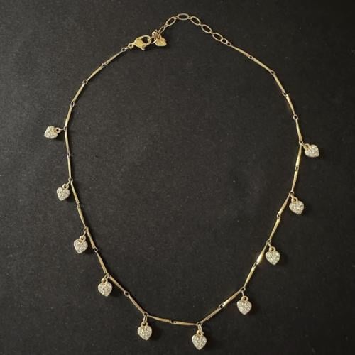 عقد سواروفسكي قلوب كريستالية فنتج – إصدار 1998