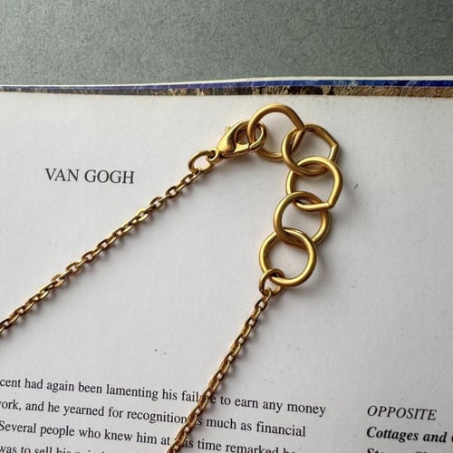 عقد أوراق آن كلاين الذهبي | Vintage Anne Klein Lea...