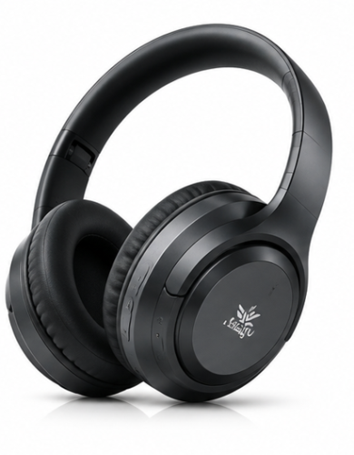 سماعة رأس بلوتوث Leisure LS-269 بصوت ستيريو – أسود