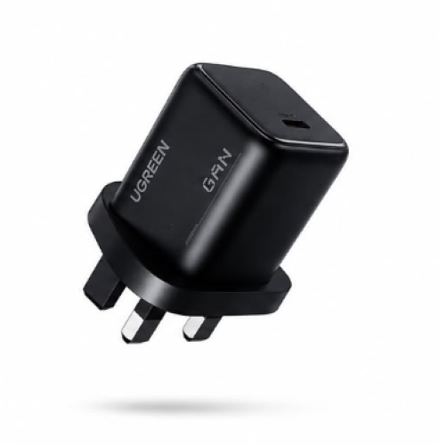 رأس شاحن UGREEN GaN بقوة 25 واط USB-C للشحن السريع