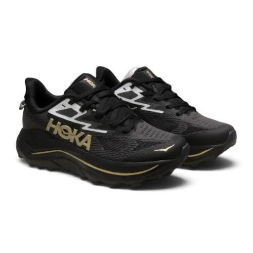 حذاء هوكا ون ون تشالنجر 8 (HOKA ONE ONE Challenger 8 ATR) اسود مع ذهبي للجنسين