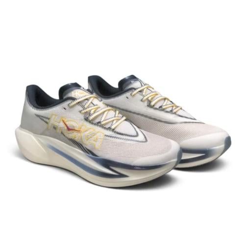 حذاء هوكا ون ون سيلو اكس 1 3.0 (HOKA ONE ONE Cielo X1 3.0) اوف وايت مع كحلي للجنسين