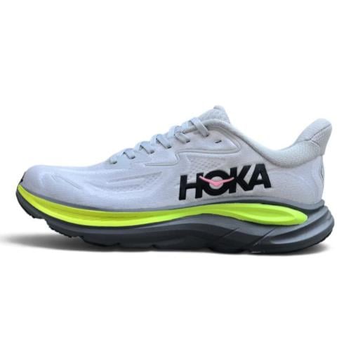 حذاء هوكا كليفتون 10 (Hoka Clifton 10) رمادي فاتح رجالي