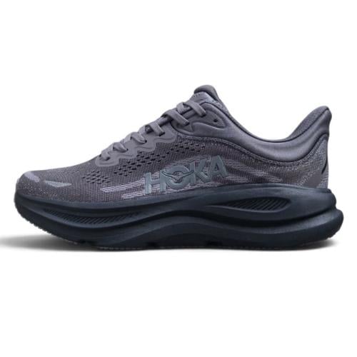 حذاء هوكا ون ون بوندي 9 (HOKA ONE ONE Bondi 9) رمادي داكن رجالي