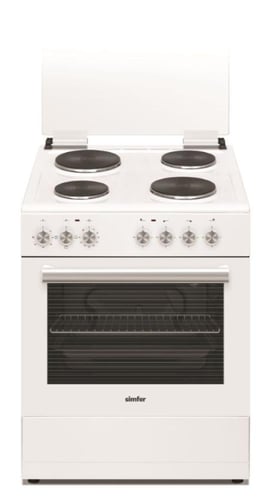 simfer فرن سيمفر كهرباء 60*60 4 عيون حجر اللون ابي...