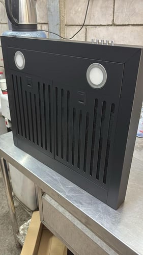 شفاط 60سم حرف تي اسود قوة الشفط 1200 ايطالي