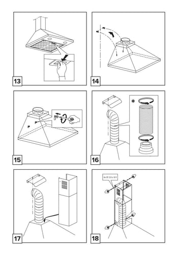 gorenje شفاط مطبخ 60سم هرمي ايطالي WHC623E16X-SA