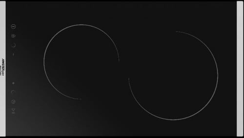 سطح 30 سم 2 عين كهرباء سيراميك التحكم باللمس أمان...